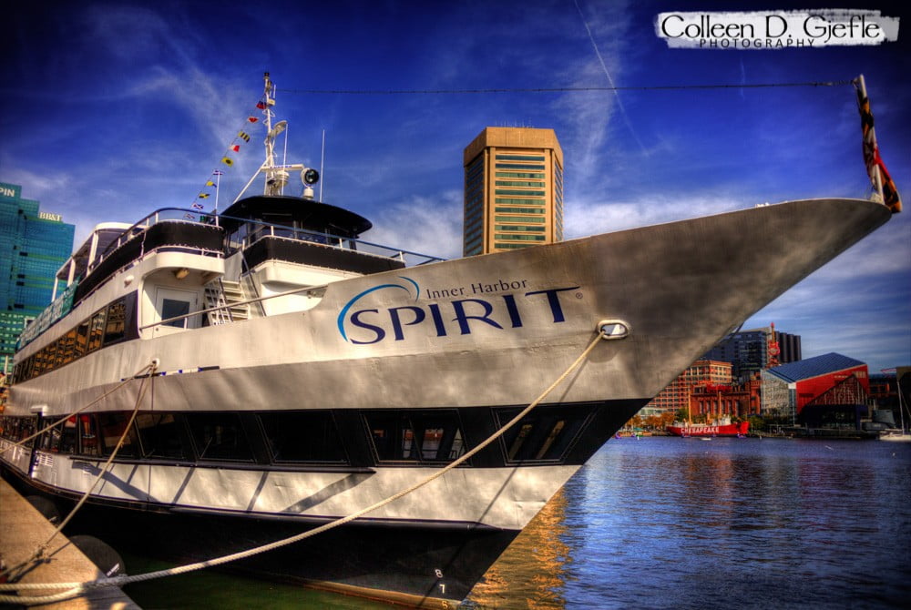 Bow of the Inner Harbor Spirit ship